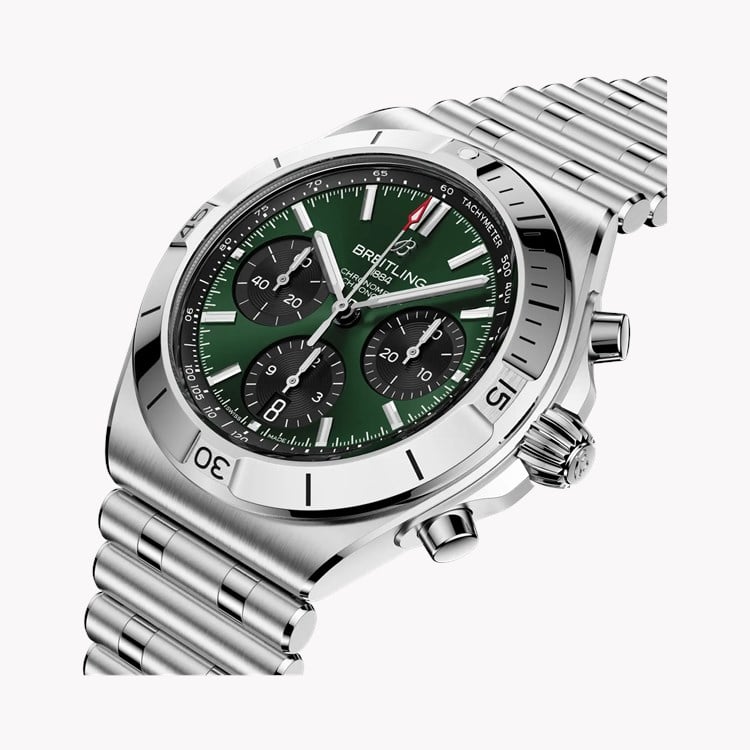 Breitling Chronomat B01 Chronograph 42 42mm, Blue Dial, Baton Numerals_2
