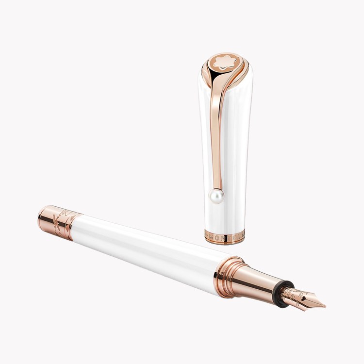 Montblanc Muses Marilyn Monroe Special Edition Pearl Fountain Pen Pearl, Size M_3
