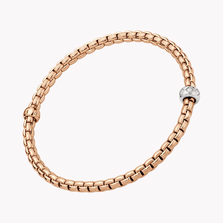 Fope Eka Flex'it 0.12ct Diamond Bracelet Brilliant Cut, Pave Set_1