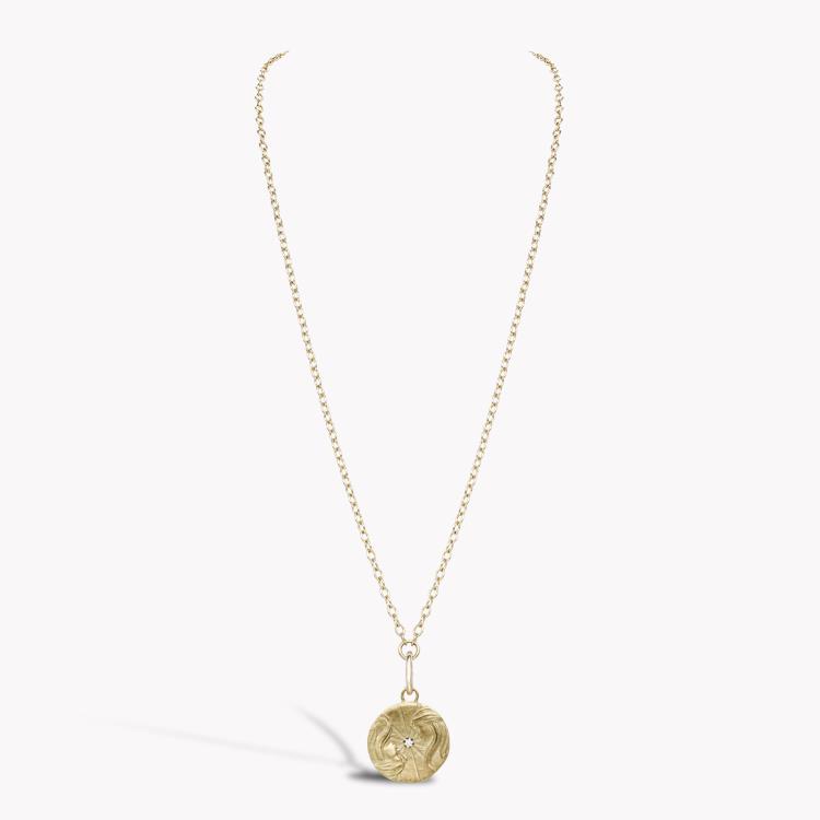 Gemini Pendant Charm Brilliant cut, Claw set_3
