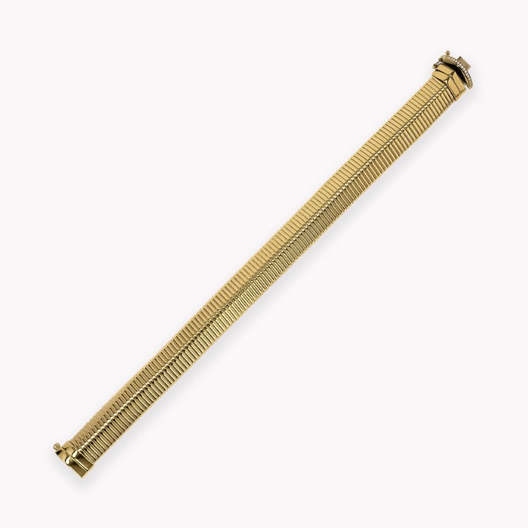 Fine Lines Triangular Shape Bracelet Brilliant Cut. Grain Set_2