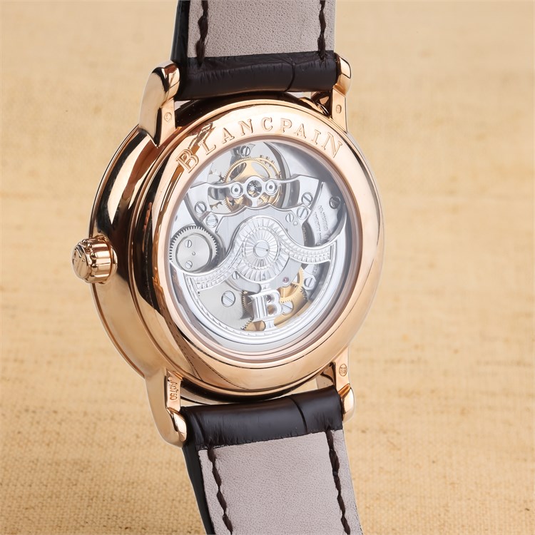Blancpain Villeret 37.5mm, White Dial, Roman Numerals_3