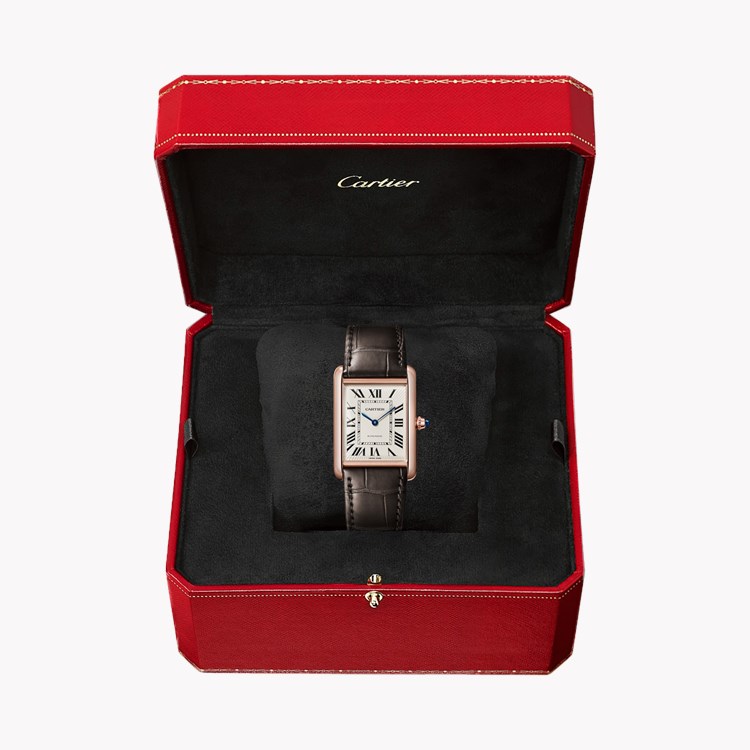 Cartier Tank Louis Cartier 27.7mm, Silver Dial, Roman Numerals_7