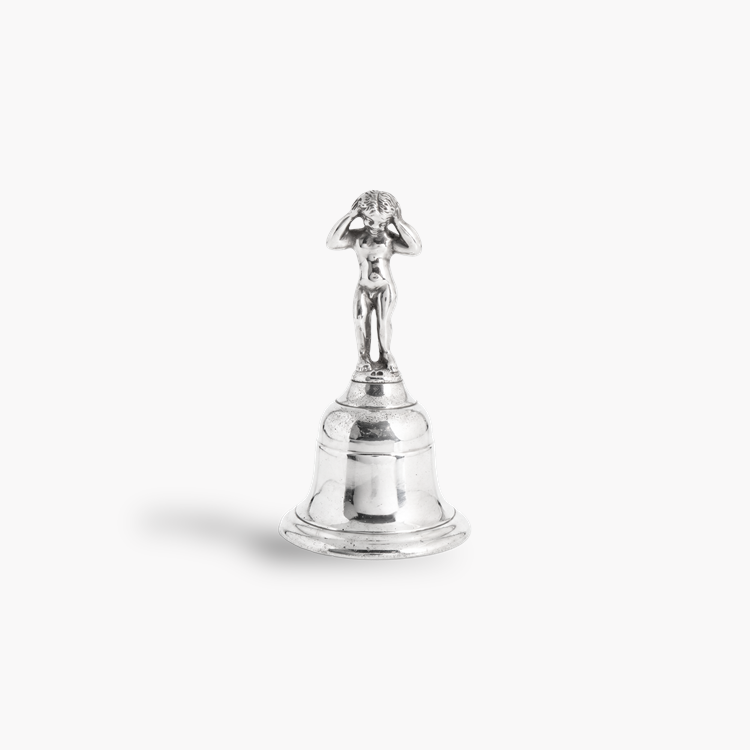 Victorian Silver Handbell Hallmarked London_1
