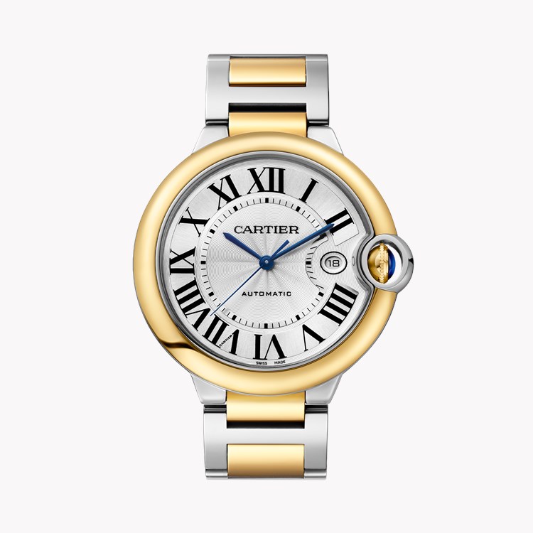 Cartier Ballon Bleu 42mm, Silver Dial, Roman Numerals_1
