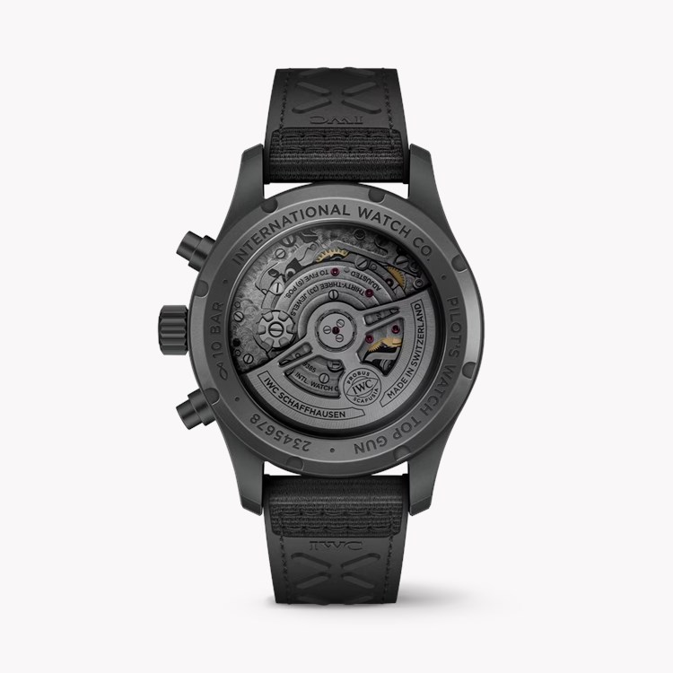 IWC Pilot's Chronograph 41 Top Gun 41mm, Black Dial, Arabic Numerals_2