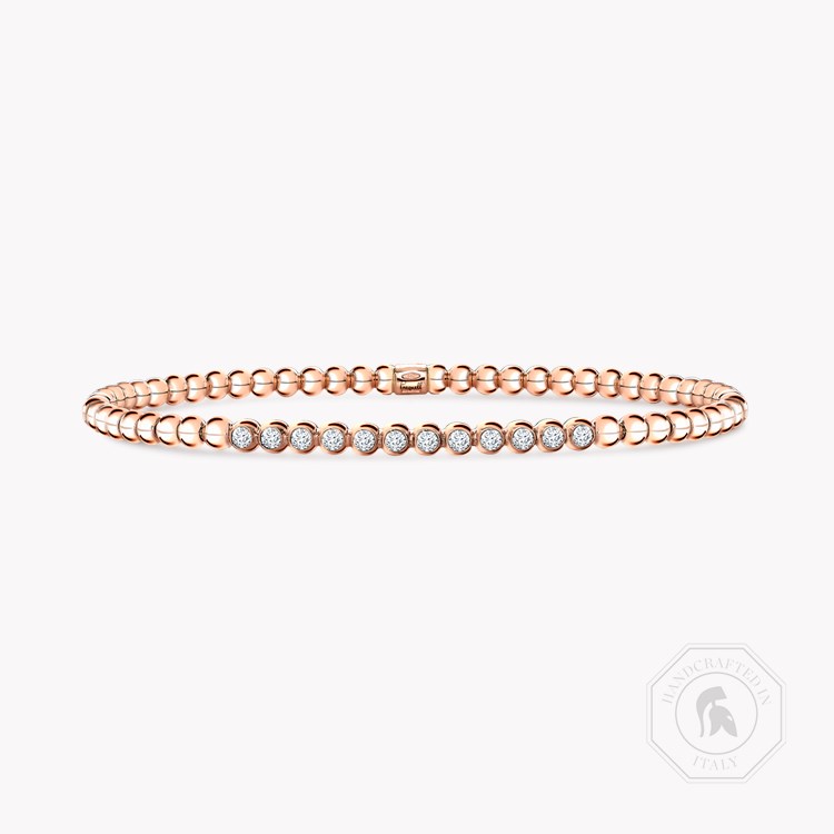 Bohemia Diamond Bracelet Brilliant Cut, Rubover Set_1