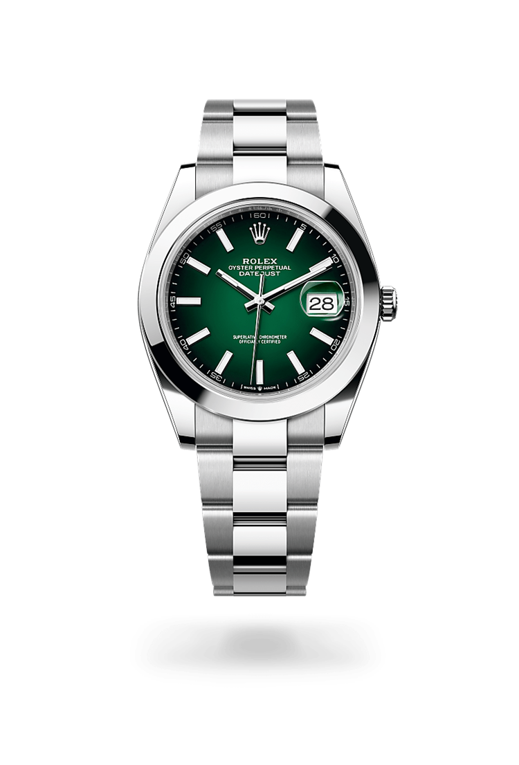 Datejust 41, Oyster, 41 mm, Oystersteel
