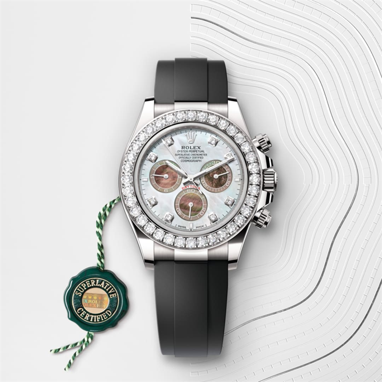 Rolex Cosmograph Daytona in 18 ct white gold M126589RBR-0001