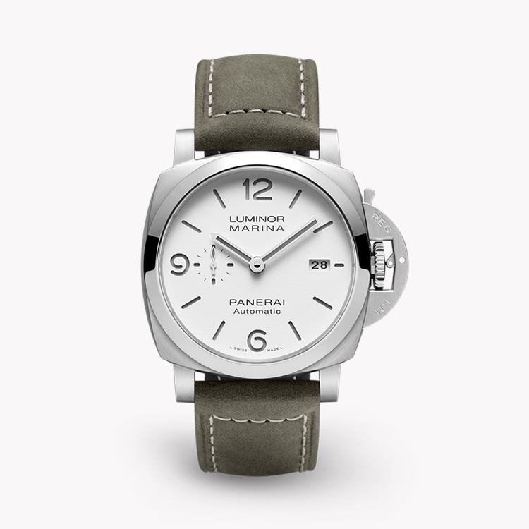 Panerai Luminor Marina - 44mm 44mm, White Dial, Arabic/Baton Numerals_1