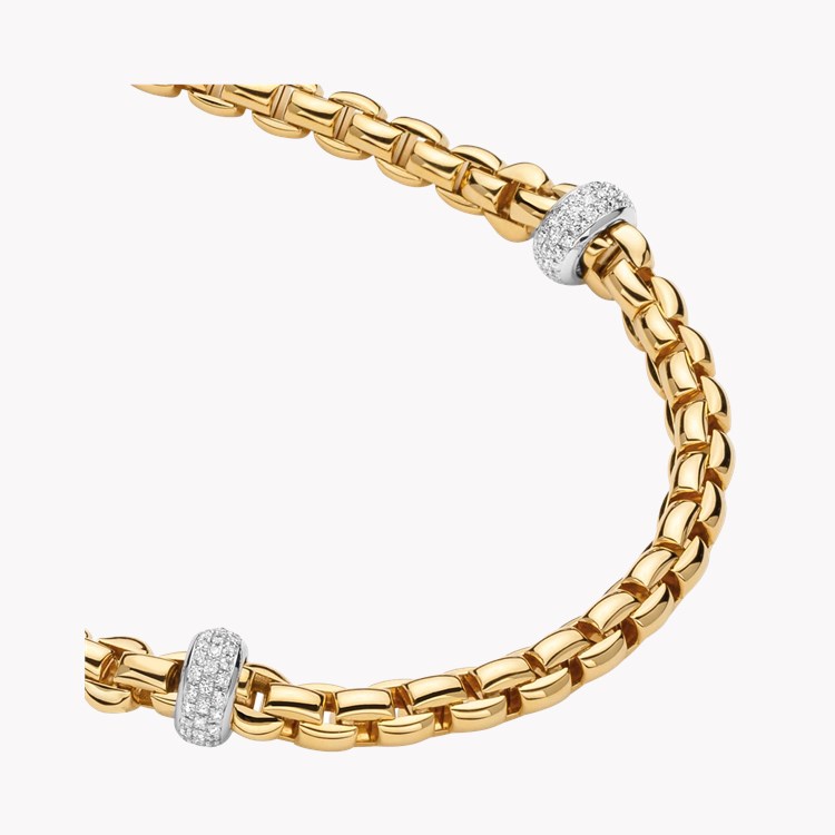 FOPE Eka Flex'It 1.57ct Diamond Necklace Brilliant Cut, Pave Set_2