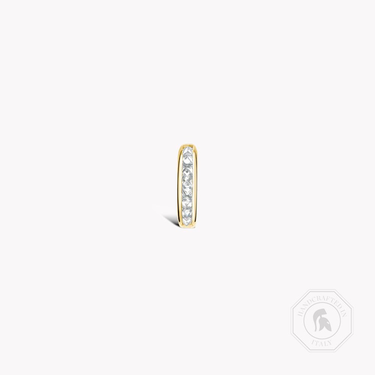 RockChic Diamond Hoop Earring Princess Cut_1