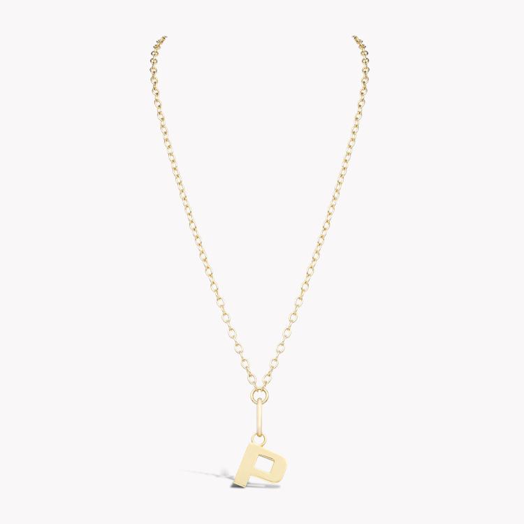 Letter P Pendant Charm _2