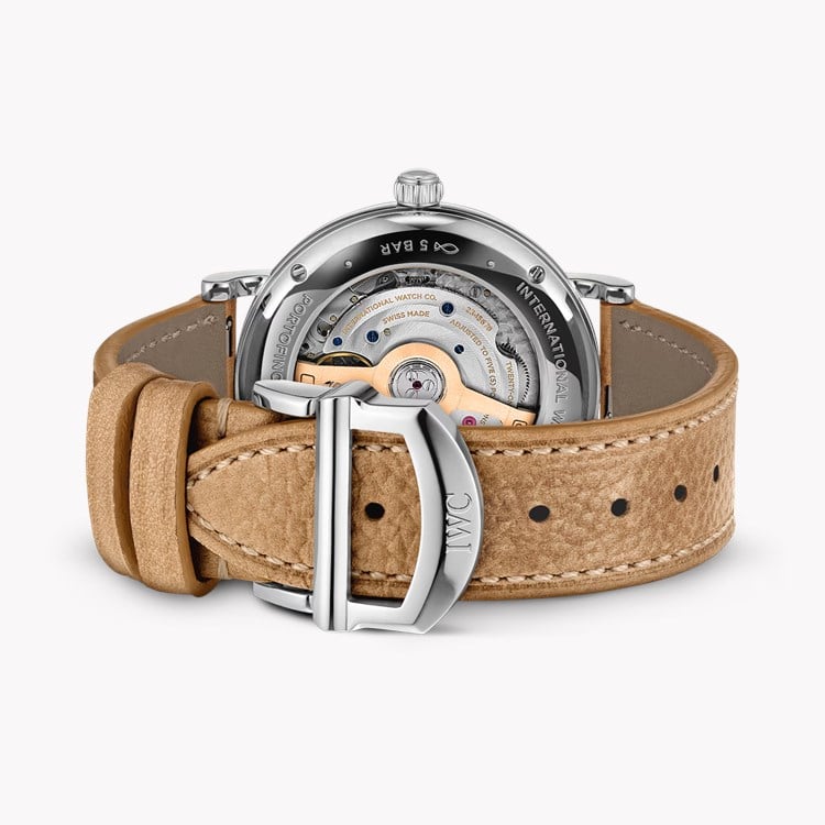 IWC Portofino 37mm, Silver Dial, Baton/Roman Numerals_3