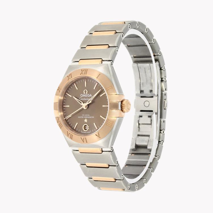OMEGA Constellation  O13120292013001 29mm, Brown Dial, Baton Numerals_2