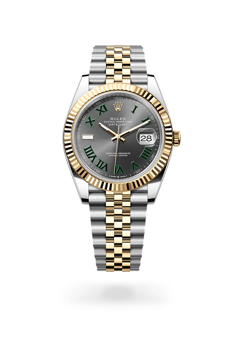 Datejust 41, Oyster, 41 mm, Oystersteel and yellow gold