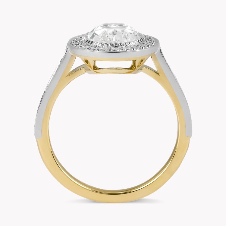 Parisienne Setting 2.32ct Diamond Cluster Ring OVAL CUT, PARISIENNE SET_3