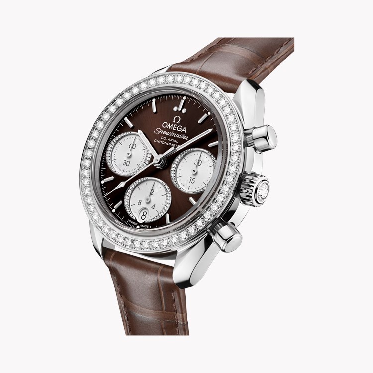 OMEGA Speedmaster 38 O32418385063001 Watch - 38mm, Brown Dial 