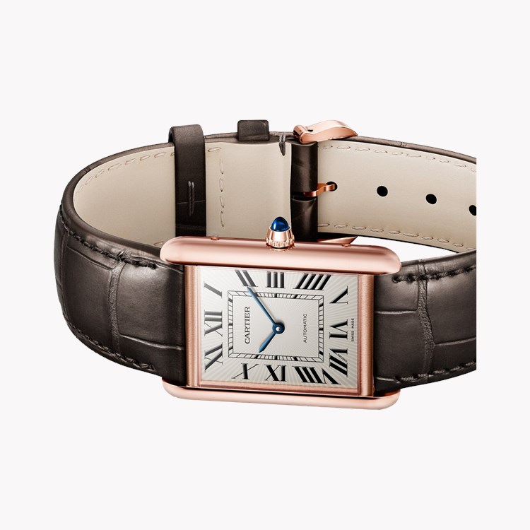 Cartier Tank Louis Cartier 27.7mm, Silver Dial, Roman Numerals_4