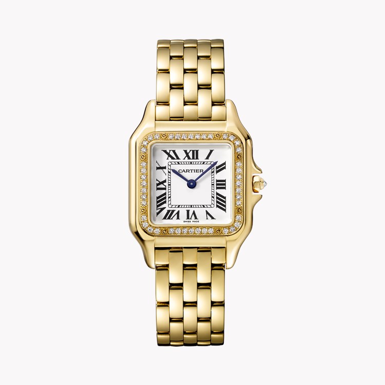 Cartier Panthère de Cartier Medium, Silver Dial, Roman Numerals_1