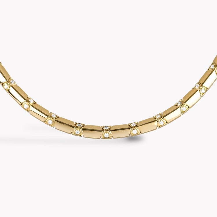 Origins Diamond Set Necklace Brilliant Cut, Grain Set_2