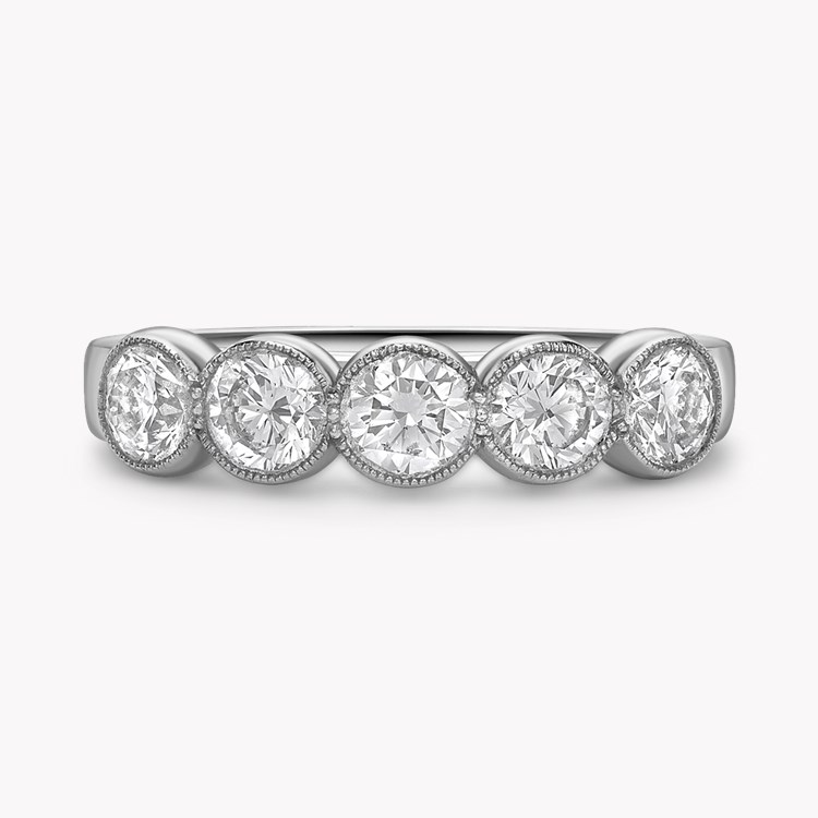 Brilliant Cut 1.56ct Diamond Five Stone Ring