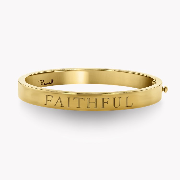 Plain Polished 8mm Square Bangle _1