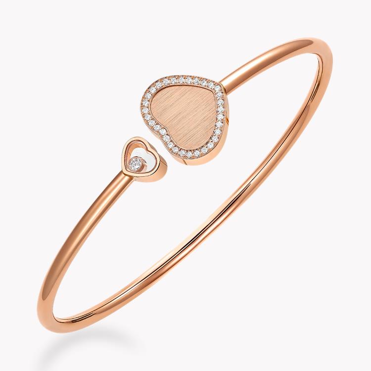 Chopard James Bond 007 Happy Hearts Diamond Bangle Brilliant Cut, Rubover Set_1