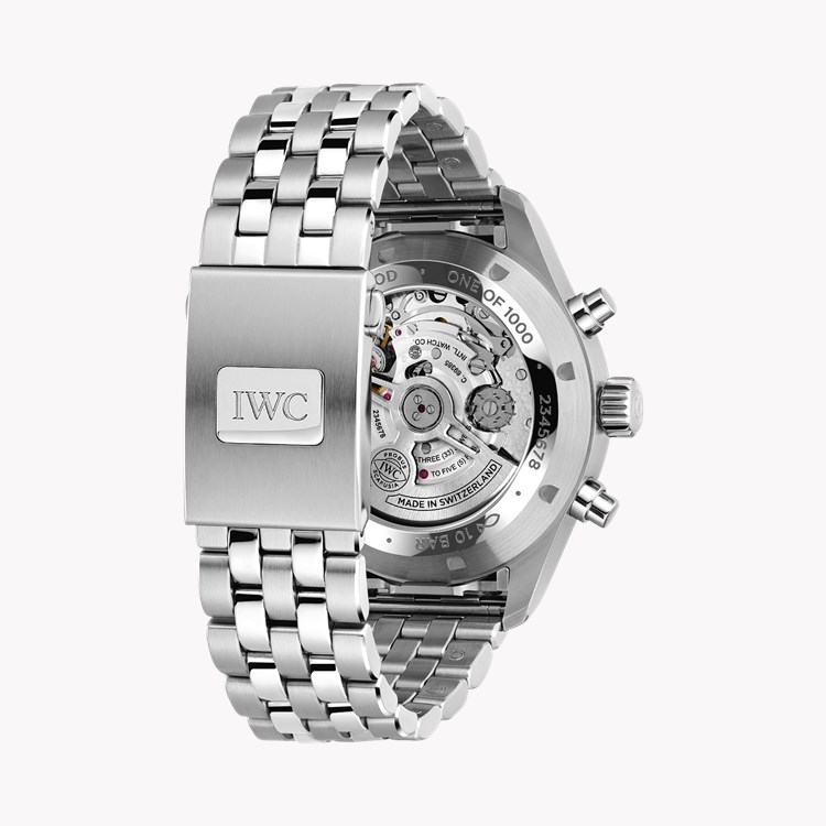 IWC Chronograph Pilot's 43 43mm, Blue Dial, Arabic Numerals_4