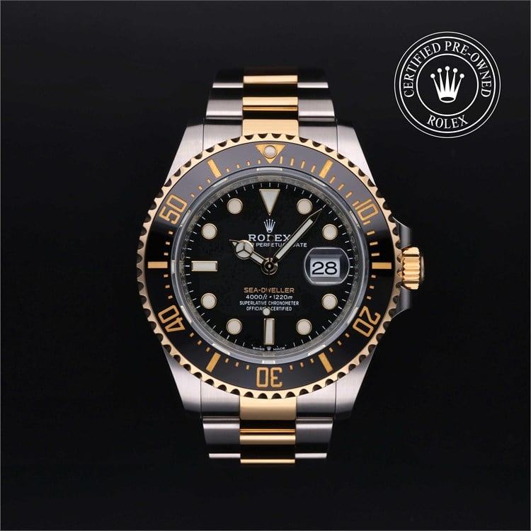 Rolex Sea-Dweller 43mm, Black Dial, Baton/Dot Numerals