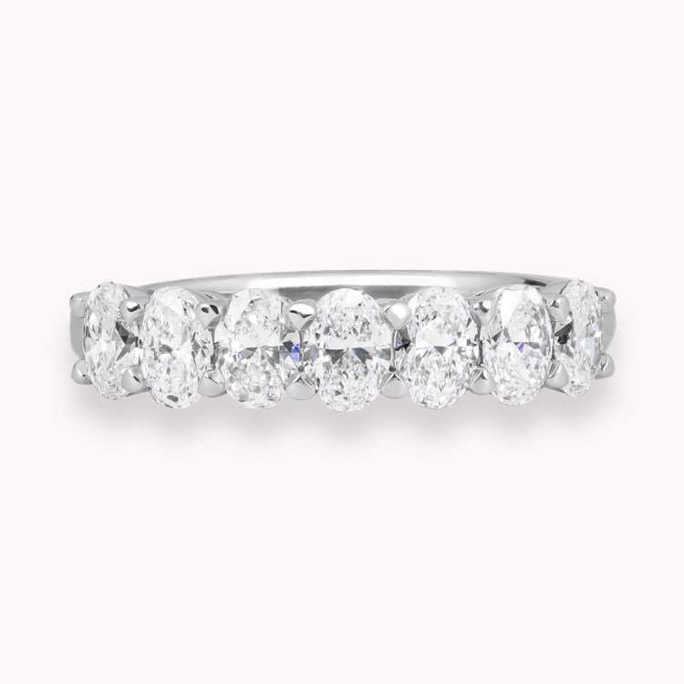 Seven Stone Diamond Ring Oval Cut, Claw Set_2