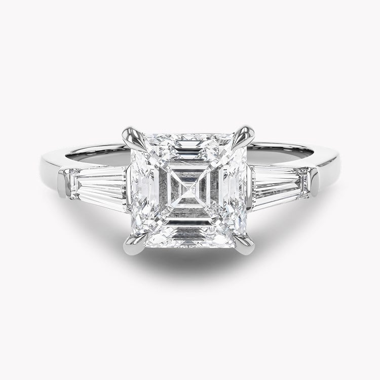 Regency 2.50ct Asscher Cut Diamond Ring Asscher Cut, Claw Set_2