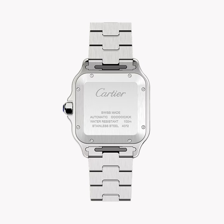 Cartier Santos de Cartier Large, Silver Dial, Roman Numerals_3