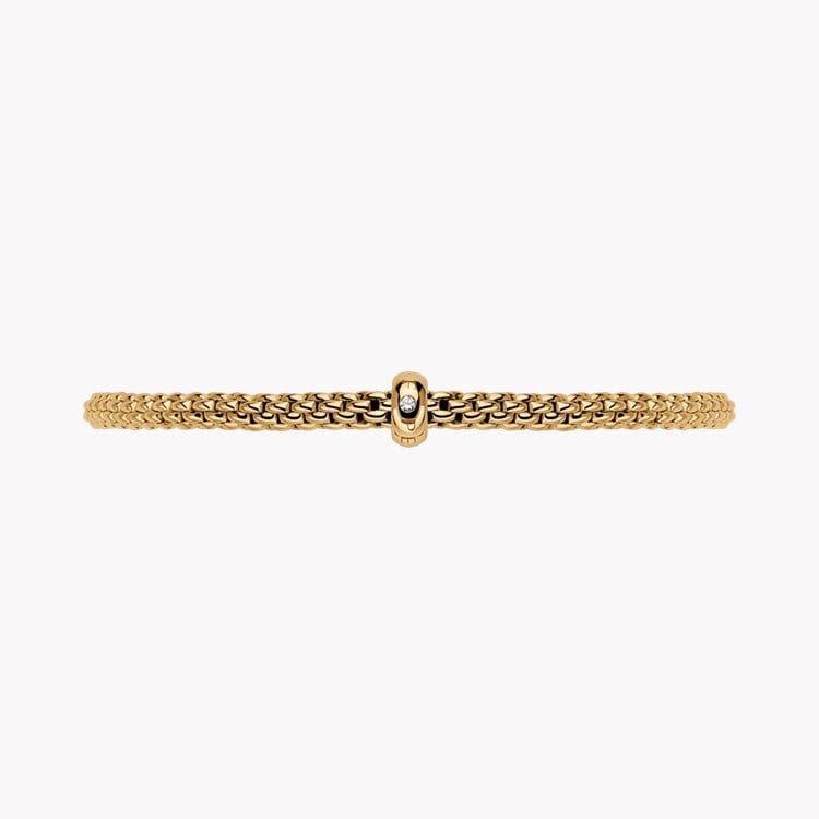 FOPE Prima Flex'it 0.01ct Diamond Bracelet Brilliant Cut, Rubover Set_3