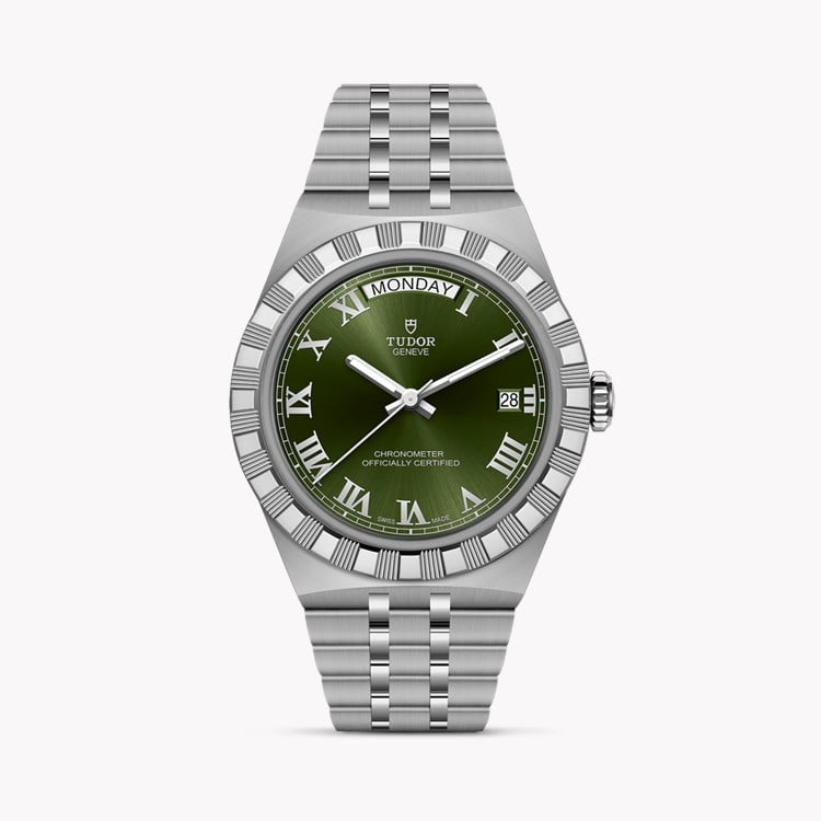 Tudor Royal 40mm, Green Dial, Roman Numerals_1