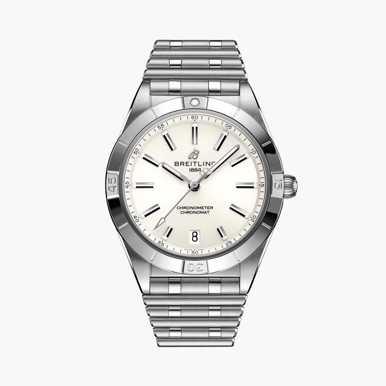 Breitling Chronomat Automatic 36 36mm, White Dial, Baton Markers_1