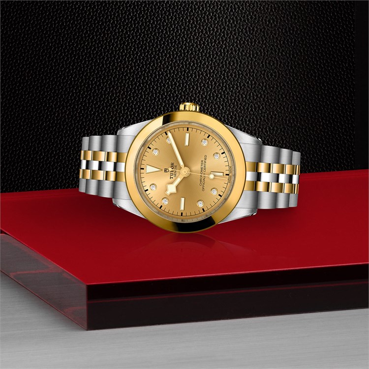 Tudor Black Bay One 39 S&G 39mm, Gold Dial, Diamond Numerals_2