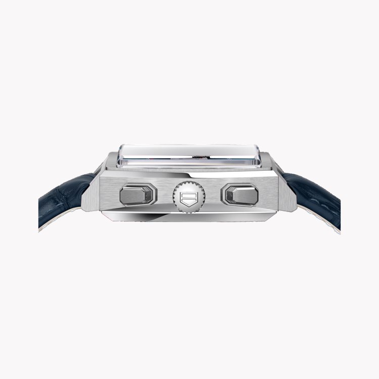 Tag Heuer Monaco Chronograph 39mm, Blue Dial, Baton Numerals_3