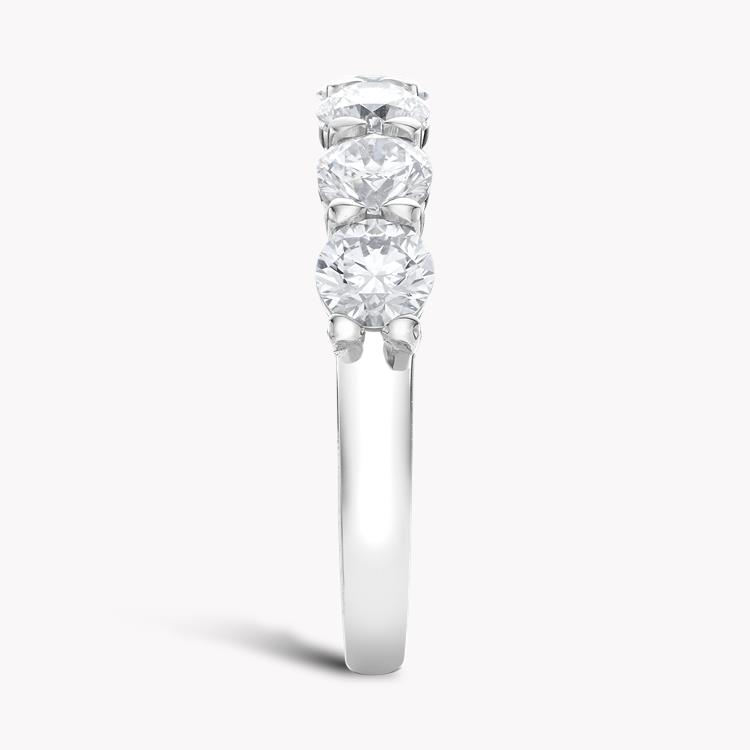 Seven Stone Diamond Ring Round Brilliant, Claw Set_4