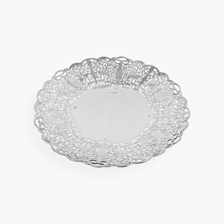 Silver Pierced Dish Hallmarked Sheffield_2