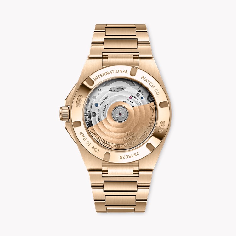 IWC Ingenieur 35.1mm, Gold Dial, Baton Numerals_2