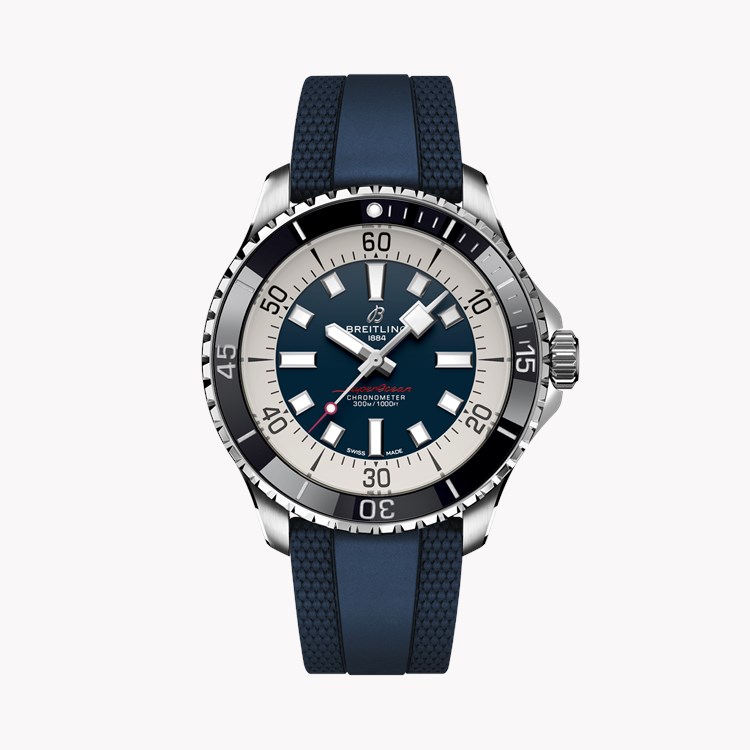 Breitling Superocean Automatic 44 44mm, Blue Dial, Baton Numerals_1