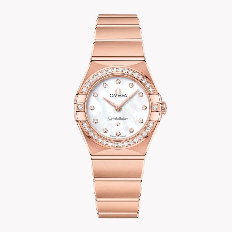 OMEGA Constellation  O13155256055001 25mm, Mother of Pearl Dial, Diamond Numerals_1