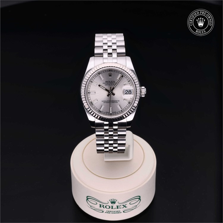 Rolex Datejust 31 2018, 31mm, Oystersteel and White Gold_2