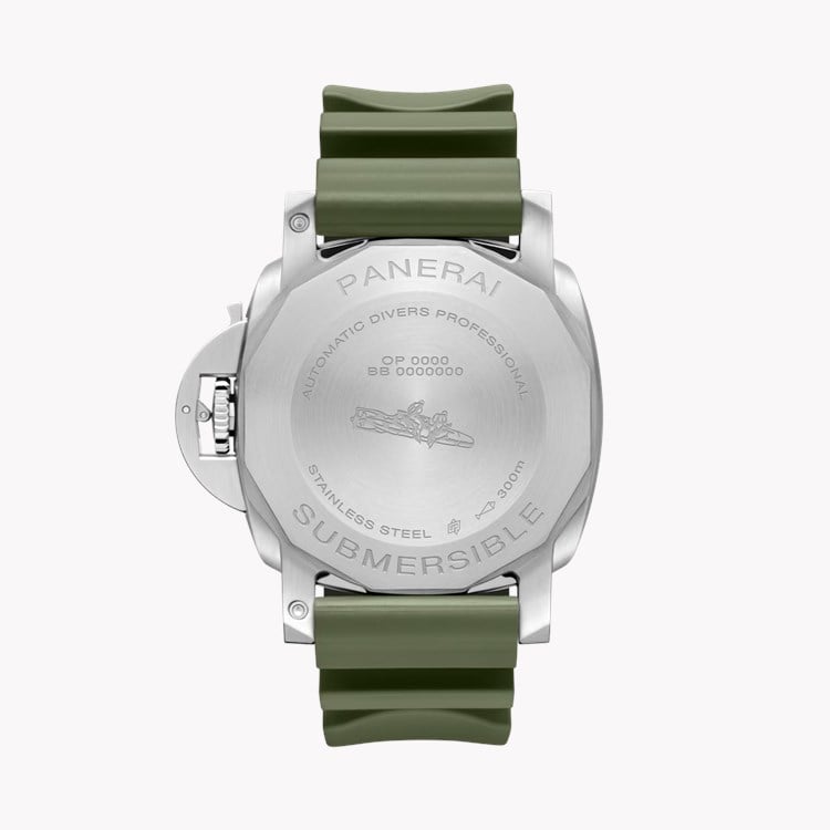 Panerai Submersible 44mm, White Dial, Dot Numerals_2