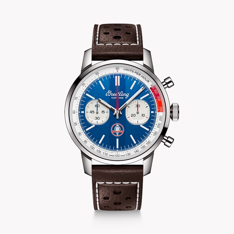 Breitling Top Time B01 Shelby Cobra 41mm, Blue Dial, Baton Numerals_1