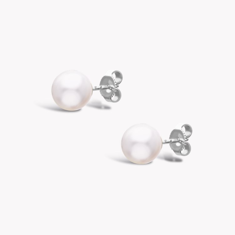 8.0 - 8.5mm Akoya Pearl Stud Earrings _2