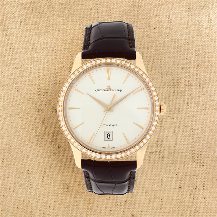 Pre-Owned Jaeger-LeCoultre Master Ultra Thin 39mm, Cream Dial, Baton Numerals_1