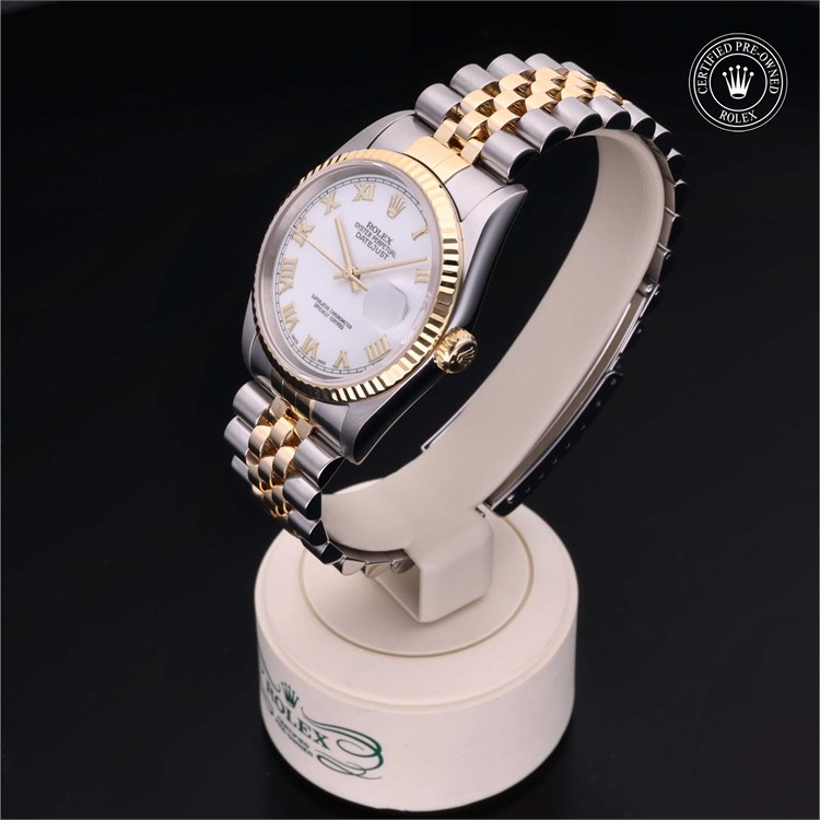 Rolex Datejust 36 2003, 36mm, Oystersteel and Yellow Gold