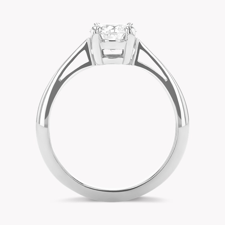 Brilliant Cut 0.86ct Diamond Solitaire Ring Brilliant cut, Claw set_3
